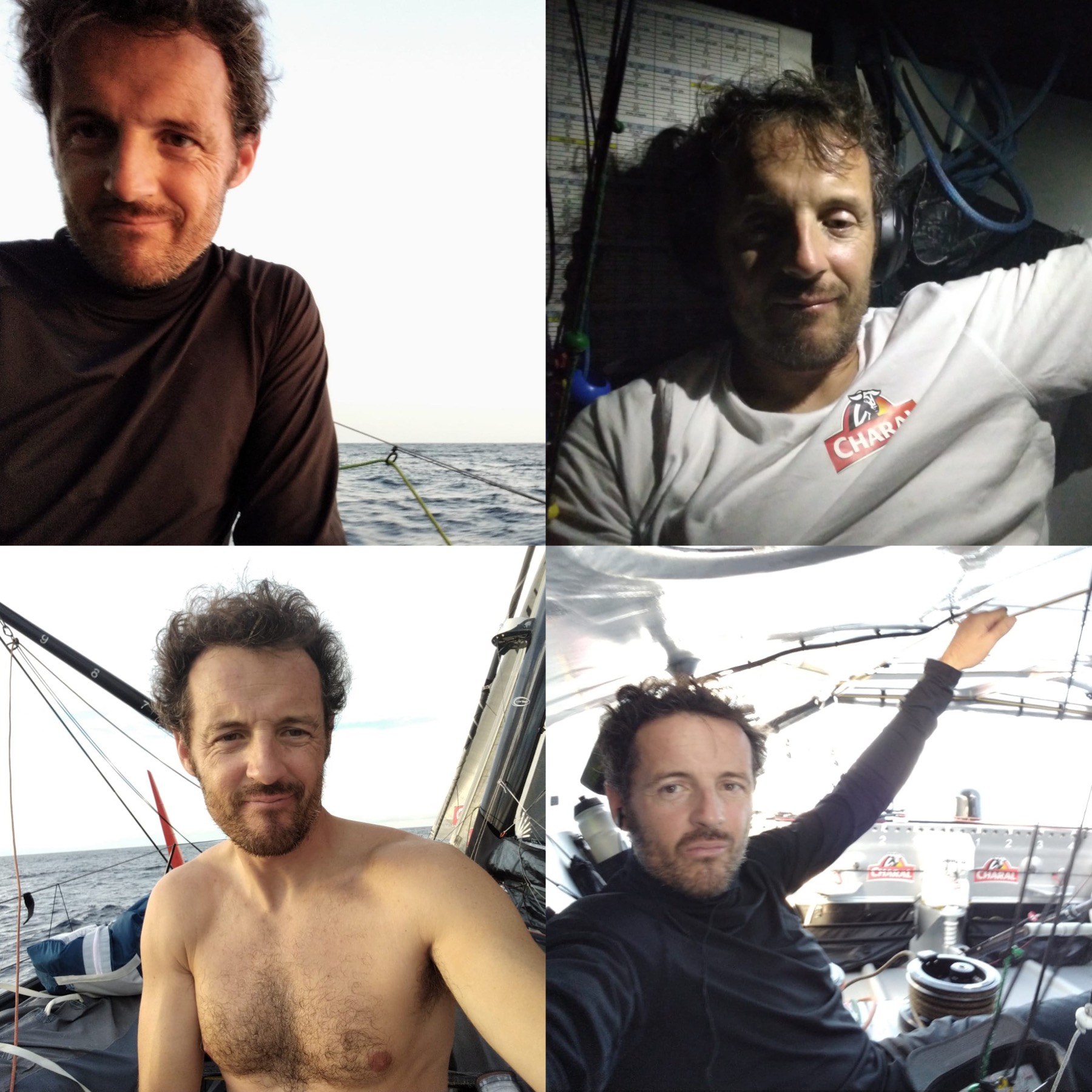 Christopher Pratt sur l'IMOCA Charal pour la Transat Jacques Vabre 2021